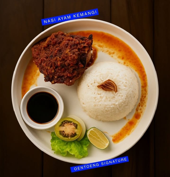 Nasi Ayam Kemani Oentoeng Space Cafe 