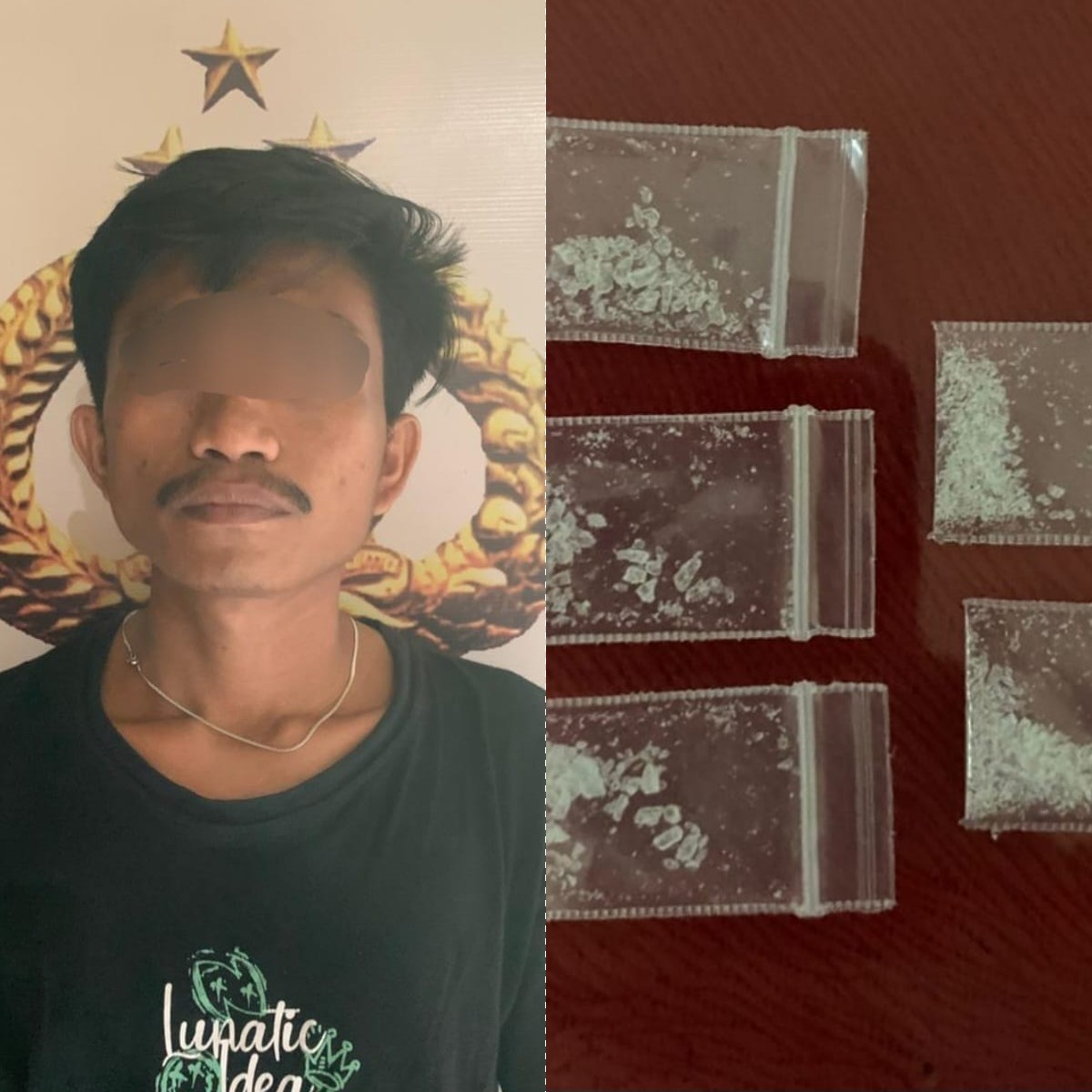 Polres Bulukumba berhasil menangkap seorang residivis narkoba berinisial EH dengan barang bukti lima sachet sabu di Kelurahan Tanakongkong.