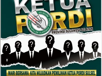 PORDI Provinsi Sulawesi Selatan resmi membuka tahapan penjaringan bakal calon Ketua PORDI Sulsel periode 2025–2029 mulai 1–26 Desember 2025.