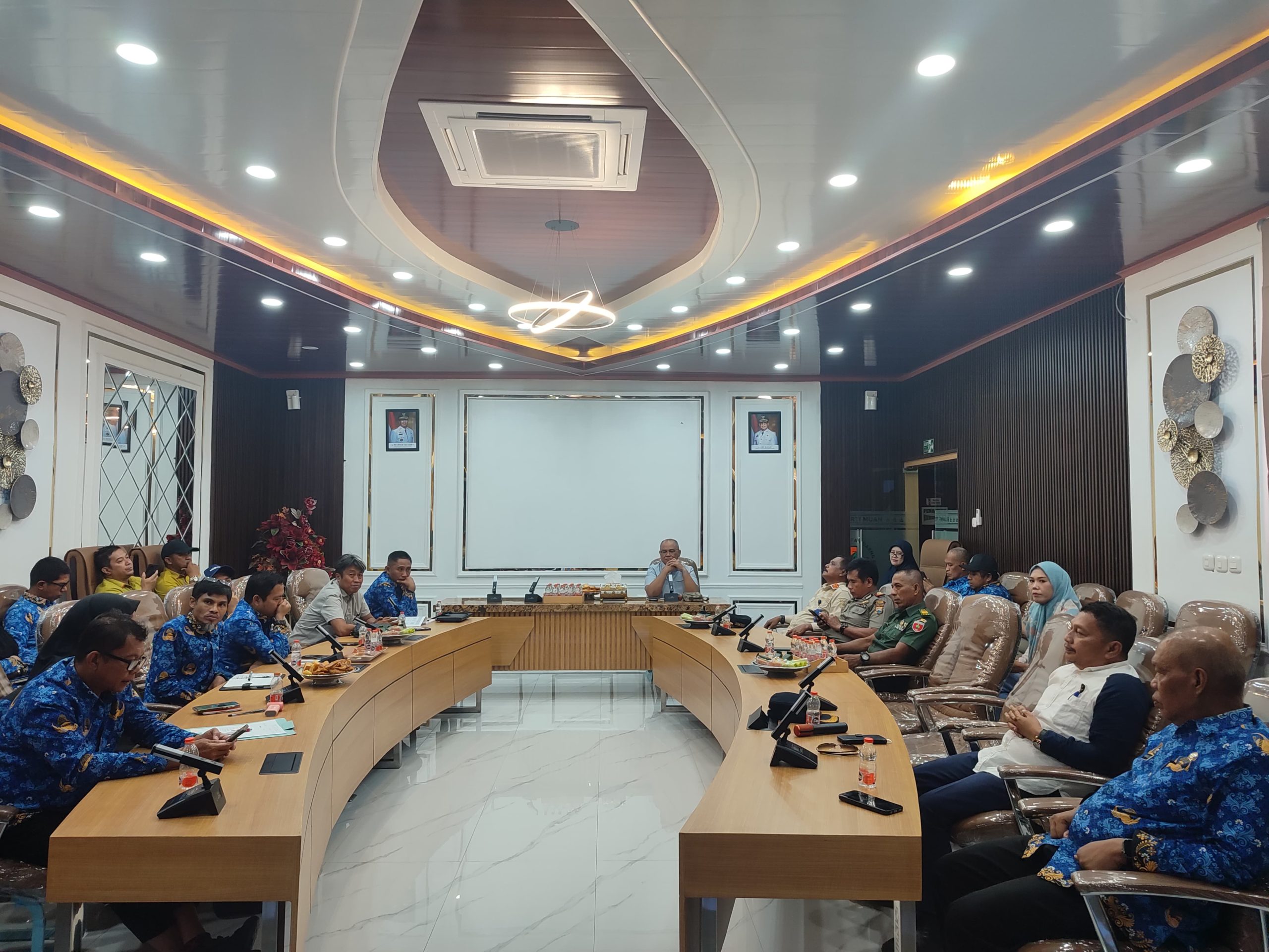 Panitia HKN Kabupaten Bulukumba menggelar rapat pemantapan bersama tim keamanan.