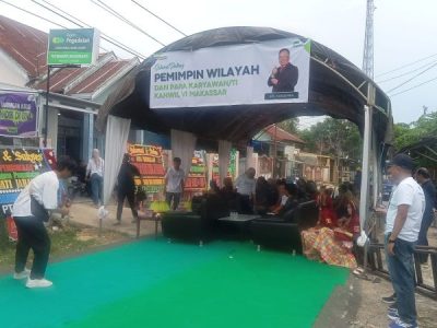 Peresmian agen Pegadaian pertama di Desa Batang, Bontotiro, Bulukumba, resmi dioperasikan Risnawati Jahamang.