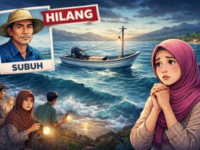 (Ilustrasi) Seorang nelayan asal Tanah Lembang, Kelurahan Tanah Lemo, Kecamatan Bontobahari, dilaporkan belum kembali usai melaut sejak Sabtu sore, 13 Desember 2025.