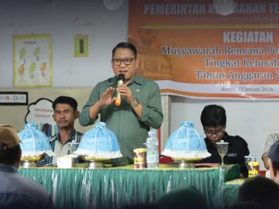 Wakil Ketua DPRD Bulukumba Fahidin HDK menghadiri Musrenbang Kelurahan Terang-Terang Tahun Anggaran 2027