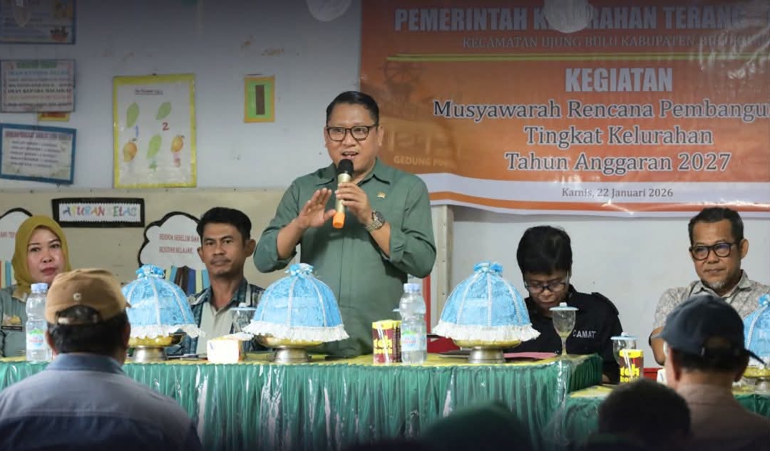 Wakil Ketua DPRD Bulukumba Fahidin HDK menghadiri Musrenbang Kelurahan Terang-Terang Tahun Anggaran 2027