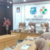 Direktur RSUD Bulukumba dr. Rizal Ridwan Dappi memberikan sambutan pada kegiatan Monitoring dan Evaluasi keperawatan di aula manajemen RSUD Bulukumba