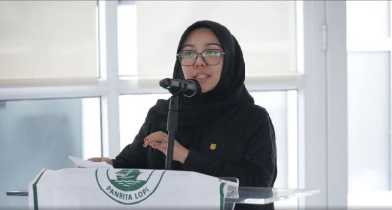 Ketua DPRD Bulukumba menghadiri Pengukuhan Pengurus Pusat Asosiasi Penggiat Porang Panrita Lopi di Gedung Pinisi