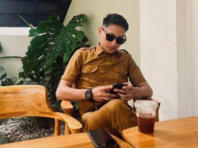 Akhri Jetendra perancang logo HUT ke-66 Bulukumba menampilkan filosofi Kain Kajang