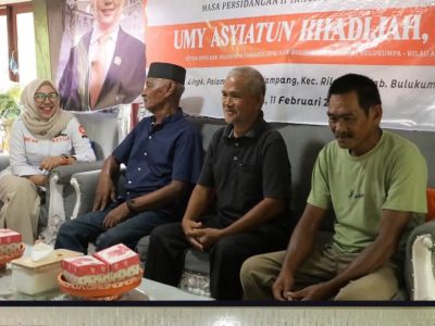 Ketua DPRD Bulukumba Umy Asyiatun Khadijah saat melaksanakan reses dan temu konstituen di Kelurahan Palampang