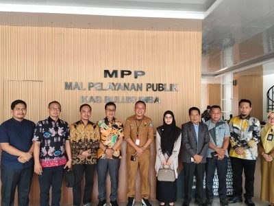 Plt Kepala DPMPTSP Bulukumba Andi Ashadi menerima kunjungan kerja Komisi I DPRD Gowa