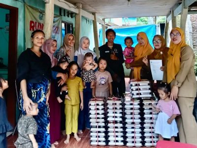 Distribusi Makanan Bergizi Gratis Bulukumba untuk kelompok 3B di desa