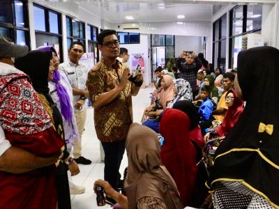 Wakil Bupati Bulukumba Andi Edy Manaf meninjau pelayanan BPJS di RSUD Sulthan Dg Radja