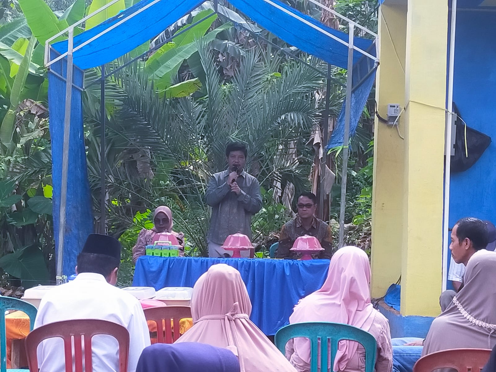 Dr. Supriadi menghadiri peresmian sumur bor Desa Bonto Bulaeng di Dusun Harapan Jaya