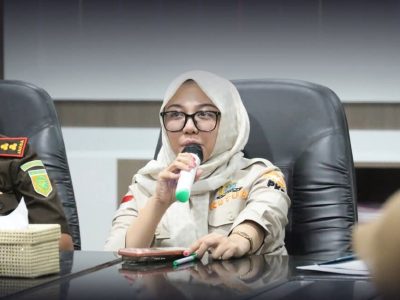 Ketua DPRD Bulukumba Umy Asyiatun Khadijah menghadiri rapat persiapan evaluasi Kabupaten Layak Anak di Kantor Sekda Bulukumba.