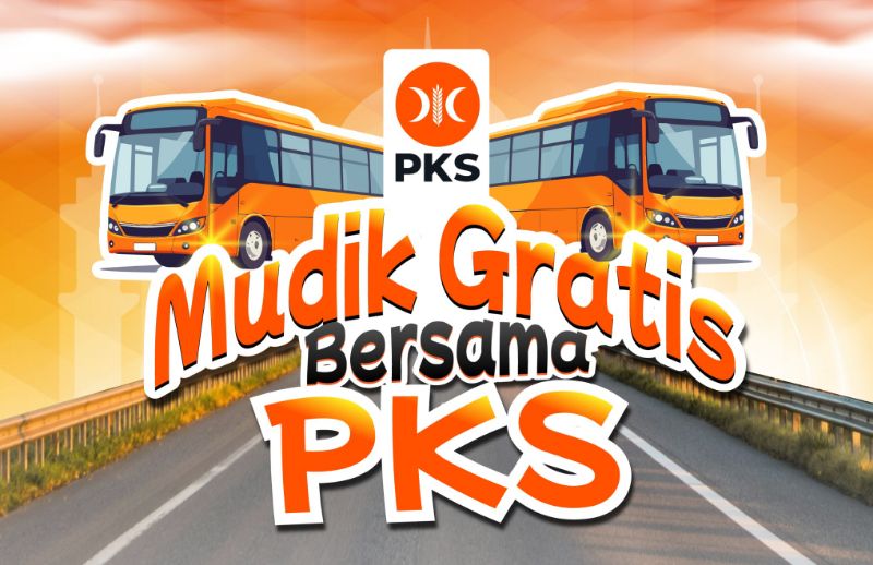 Mudik Gratis Bersama PKS rute Makassar menuju Pinrang dan Bulukumba pada 15 Maret 2026 dengan titik kumpul di Jalan AP Pettarani Makassar.