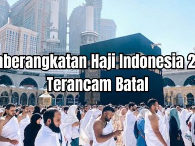 Menteri Haji dan Umrah RI Mochamad Irfan Yusuf menyampaikan kemungkinan pembatalan keberangkatan haji Indonesia 2026 karena situasi keamanan Timur Tengah.