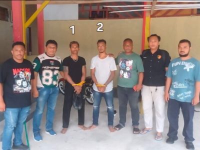 Dua pelaku penikaman Nus Kei ditangkap polisi hanya dua jam setelah kejadian di Bandara Karel Sadsuitubun Maluku Tenggara.