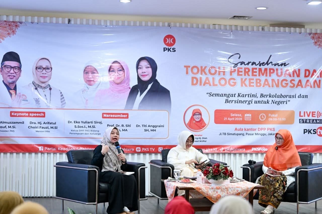 Sarasehan Tokoh Perempuan PKS dalam rangka Hari Kartini 2026 di Kantor DPTP PKS
