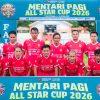 Lima Jaya FC All Star sukses keluar sebagai juara Mentari Cup I 2026 usai menaklukkan Sahabat FC All Star lewat drama adu penalti di partai final yang berlangsung di Stadion Mini Bulukumba, Minggu (26/4/2026).