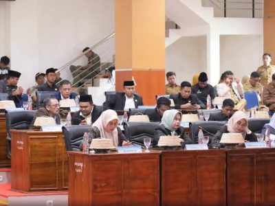 Suasana Rapat Paripurna DPRD Kabupaten Bulukumba, Senin, 11 Mei 2026.