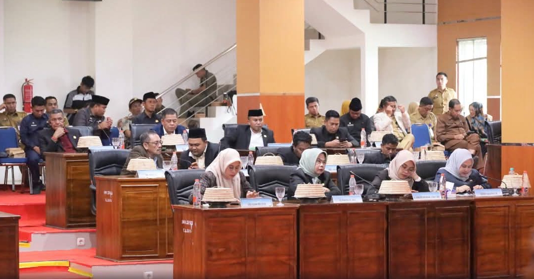 Suasana Rapat Paripurna DPRD Kabupaten Bulukumba, Senin, 11 Mei 2026.