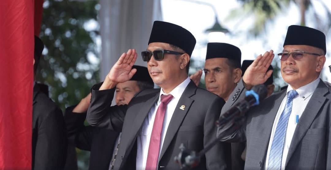 Wakil Ketua DPRD Bulukumba, Syahruni Haris, mengikuti Upacara Hari Kebangkitan Nasional 2026 di Lapangan Sepak Bola Kecamatan Ujung Loe, Bulukumba.