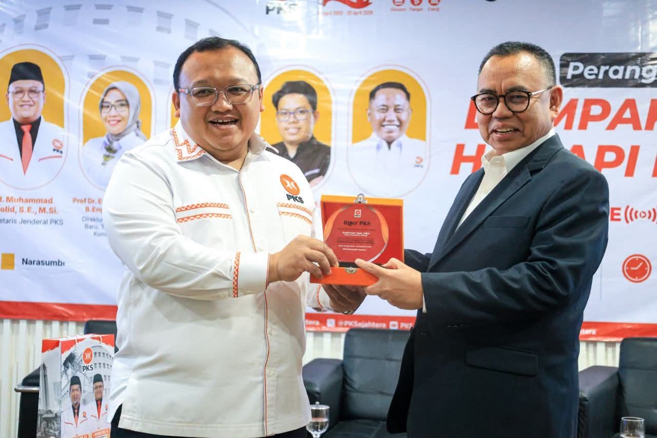 forum IQRO PKS bertema Perang di Timur Tengah dan dampaknya terhadap krisis energi nasional di Aula Kantor DPTP PKS, Jakarta, Kamis (30/4/2026).