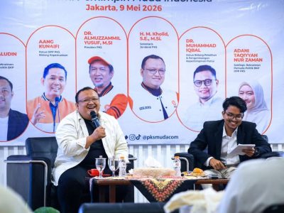 Partai Keadilan Sejahtera (PKS) menggelar Akademi Pemimpin Muda Indonesia (APMI) di Jakarta sebagai upaya menyiapkan generasi muda berkapasitas kepemimpinan dan siap berkontribusi bagi bangsa.