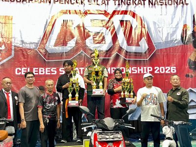 Kontingen Tapak Suci Putra Muhammadiyah sukses mengharumkan nama daerah setelah meraih 19 emas, 13 perak, dan 10 perunggu pada Celebes Silat Championship 2026 di Makassar.