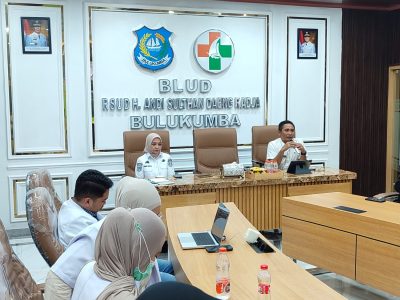 Pegawai baru RSUD H. Andi Sulthan Daeng Radja Bulukumba mengikuti kegiatan orientasi umum di Aula Lantai 2 rumah sakit, Rabu, 13 Mei 2026.