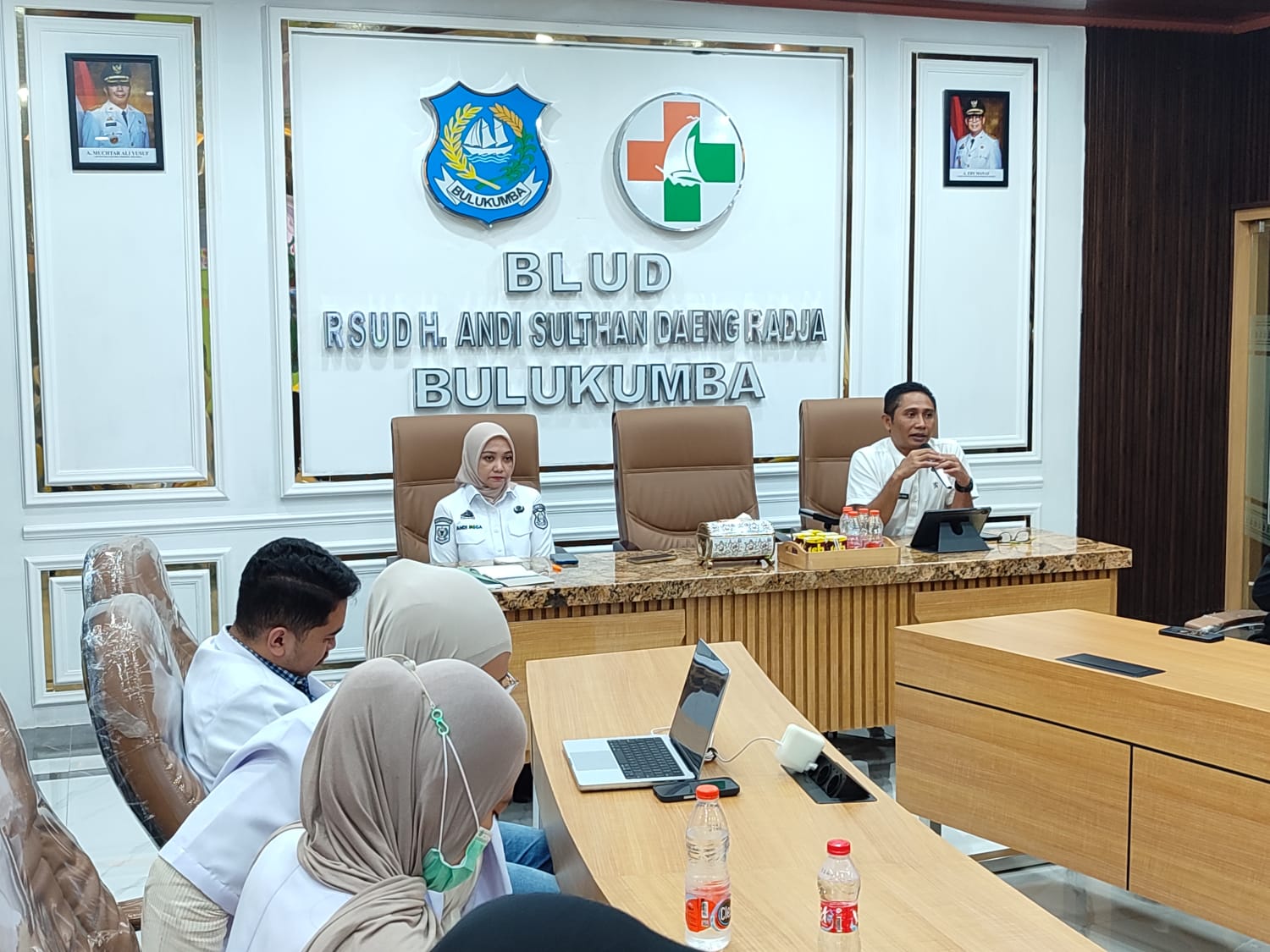 Pegawai baru RSUD H. Andi Sulthan Daeng Radja Bulukumba mengikuti kegiatan orientasi umum di Aula Lantai 2 rumah sakit, Rabu, 13 Mei 2026.