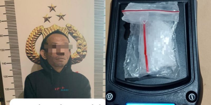 Satresnarkoba Polres Bulukumba mengamankan seorang pria berinisial MD terkait dugaan peredaran narkotika jenis sabu di Kecamatan Kajang. Polisi turut menyita barang bukti sabu seberat 4,5758 gram saat penangkapan.